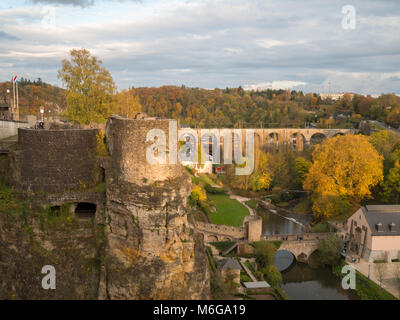 Casemates du Bock, Luxembourg-ville Banque D'Images