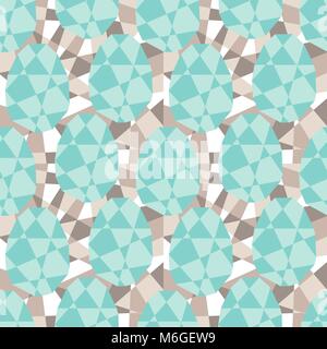 Motif géométrique transparente avec éléments d'origami Illustration de Vecteur