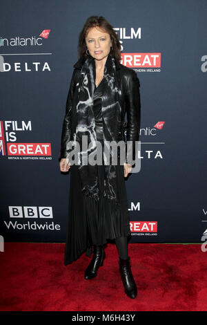 Los Angeles, Californie. 2e Mar, 2018. Jacqueline Bisset participant à la 'grande' est Film film britannique de la réception en l'honneur des personnes proposées par le 90th Annual Academy Awards à la résidence britannique le 2 mars 2018 à Los Angeles, Californie. Utilisation dans le monde entier | Credit : dpa/Alamy Live News Banque D'Images