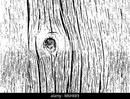 Texture réaliste monochrome en bois Illustration de Vecteur