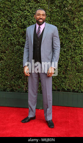 49ème NAACP Image Awards - Les arrivées à Pasadena Civic Auditorium comprend : Cress Williams Où : Pasadena, California, United States Quand : 15 Jan 2018 Credit : Nicky Nelson/WENN.com Banque D'Images