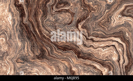 La texture des racines de l'arbre avec des lignes ondulées et anneaux d'âge. Résumé fond. Banque D'Images