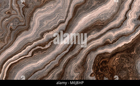 La texture des racines de l'arbre avec des lignes ondulées et anneaux d'âge. Résumé fond. Banque D'Images