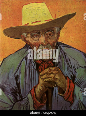 Portrait de Patience Escalier, Van Gogh, Vincent Willem, 1888. Banque D'Images