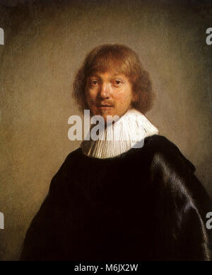 Le peintre Jacob de Gheyn III, Rembrandt, Leon Lhermitte, 1632. Banque D'Images