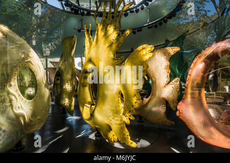 La batterie Carrousel SeaGlass   Manhattan New York, New York, USA Banque D'Images