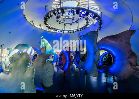 La batterie Carrousel SeaGlass   Manhattan New York, New York, USA Banque D'Images