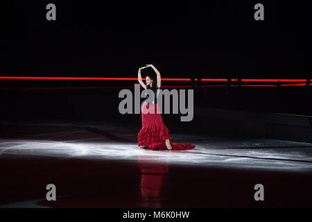 Zürich, Suisse, 04 mars 2018 - Art on Ice, au Hallenstadion Crédit : Ludovica Bastianini/Alamy Live News Banque D'Images