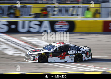 Las Vegas, Nevada, USA. 4e Mar, 2018. Mars 04, 2018 - Las Vegas, Nevada, USA : Kevin Harvick (4) gagne le Pennzoil 400 à Las Vegas Motor Speedway de Las Vegas, Nevada. Crédit : Chris Owens Asp Inc/ASP/ZUMA/Alamy Fil Live News Banque D'Images