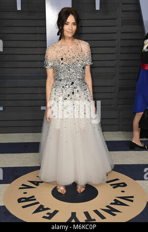 Los Angeles, CA, USA. 4e Mar, 2018. Abigail Spencer. 2018 Vanity Fair Oscar Party après la 90e Academy Awards tenue à l'Wallis Annenberg Center for the Performing Arts. Crédit : Birdie Thompson/AdMedia/ZUMA/Alamy Fil Live News Banque D'Images