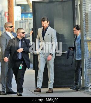 Lupita Nyong'o et Billy Eichner arrivent à la "Jimmy Kimmel Live !" Ce studio comprend : Billy Eichner Où : Hollywood, California, United States Quand : 02 Feb 2018 Credit : WENN.com Banque D'Images