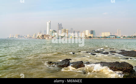 De Mumbai Panaroma de Haji Ali dargah. L'Inde Banque D'Images