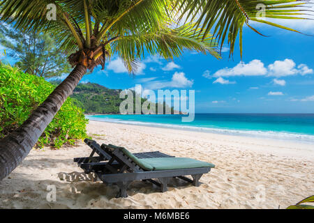 Plage tropicale Banque D'Images