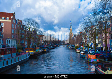 Une journée à Amsterdam Banque D'Images