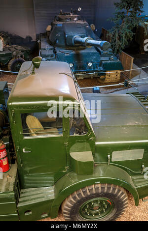 La zone de guerre terrestre de l'Imperial War Museum, Duxford, Cambridgeshire. Banque D'Images