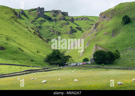 Forcella Staulanza Castleton Hope Valley High Peak Derbyshire, Angleterre Banque D'Images