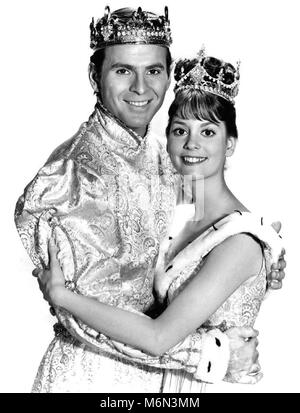 CINDERELLA 1957 CBS TV comédie musicale avec Lesley Ann Warren comme Cendrillon et Stuart Damon comme le Prince Banque D'Images