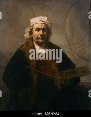 Rembrandt Harmenszoon van Rijn - Nature Morte aux deux cercles Banque D'Images