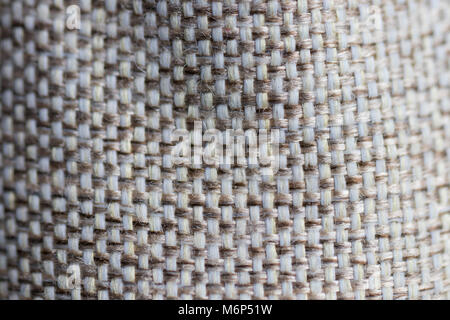 Sac tissé motif de fond texture crème légère nuance de couleur terre beige jaune Banque D'Images