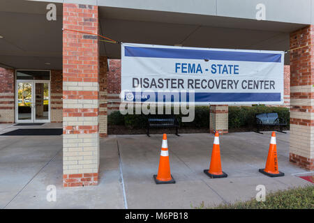 Les centres de récupération après sinistre ouragan Harvey composé de spécialistes de récupération à partir de la FEMA, Small Business Administration, d'État et autres organismes ope Banque D'Images