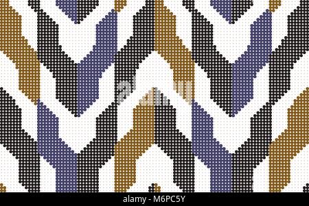 Couleur demi-teinte tendance rétro transparent bloc géométrie flèche Illustration de Vecteur
