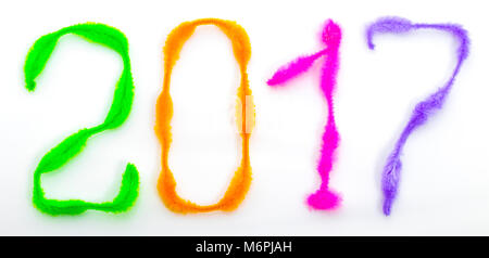 L'année 2017 nouveau concept est à venir. Bonne Année 2017 Banque D'Images