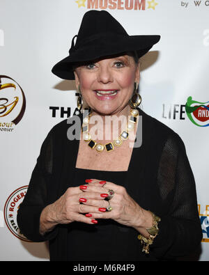 Hollywood, Etats-Unis. 08Th Mar, 2018. Dawn Wells assiste à la 3ème Conférence Annuelle Roger Neal Oscar Hollywood Style Black Tie Gala Dîner Visualisation et Roger Neal Cadeaux Style Suite au Musée d'Hollywood le 4 mars 2018. Crédit : l'accès Photo/Alamy Live News Banque D'Images