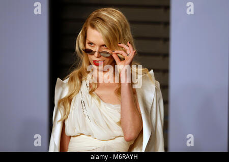 Theodora Richards assistant à la 2018 Vanity Fair Oscar Party hosted by Radhika Jones à Wallis Annenberg Center for the Performing Arts le 4 mars 2018 à Beverly Hills, Californie. Banque D'Images