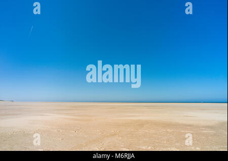 La vaste étendue de sable qui est Holkham Beach. Banque D'Images