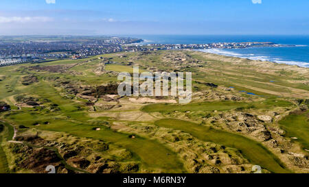 Le Club de golf Royal Portrush 2018 Banque D'Images