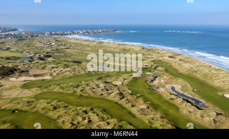 Le Club de golf Royal Portrush 2018 Banque D'Images