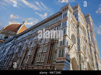 Vue de la cathédrale Duomo de Florence Banque D'Images