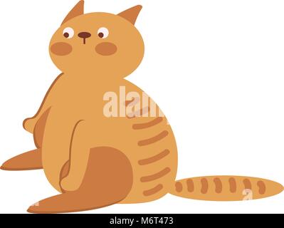 Fat Cat icons Illustration de Vecteur