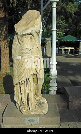 Musée d'Ankara, Civiluzations d'Anatolie (Anadolu Medeniyetleri Muzesi), Femal, statue romaine, Turquie Banque D'Images