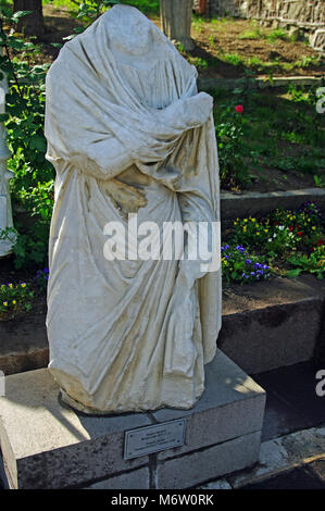 Femme, statue romaine, Ankara, Musée d'Civiluzations anatolienne, (Anadolu Medeniyetleri Muzesi), Kadin Heykeli Turquie Banque D'Images