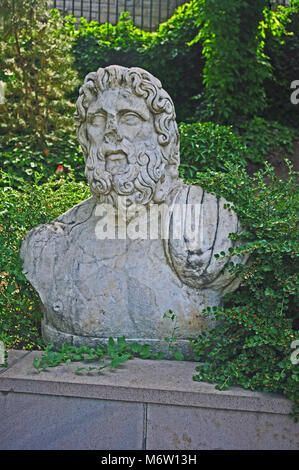 Musée d'Ankara, Civiluzations d'Anatolie (Anadolu Medeniyetleri Muzesi), Statue Jardin Romain, Turquie Banque D'Images