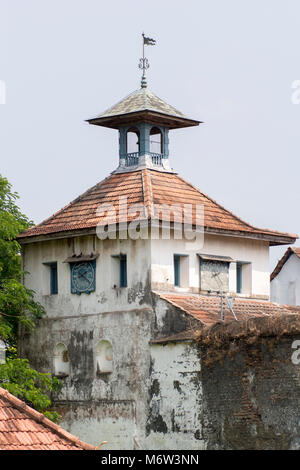 La synagogue Paradisi de 'Jew Town', Mattancherry, Cochin, Kochi, Inde Banque D'Images