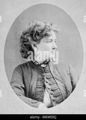 Victoria Victoria Claflin Woodhull, Victoria Woodhull, Bernard Martin (1838 - 1927) American leader du mouvement pour le suffrage des femmes Banque D'Images