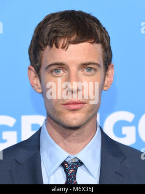 Los Angeles, Californie, USA. Mar 6, 2018. Harry Treadaway arrive pour le 'gringo' Première Mondiale au Regal Cinéma la pièce de théâtre. Credit : Lisa O'Connor/ZUMA/Alamy Fil Live News Banque D'Images