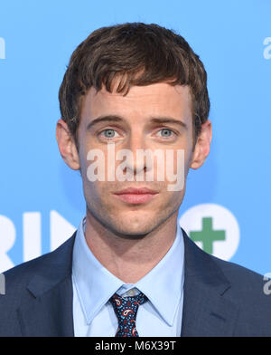 Los Angeles, Californie, USA. Mar 6, 2018. Harry Treadaway arrive pour le 'gringo' Première Mondiale au Regal Cinéma la pièce de théâtre. Credit : Lisa O'Connor/ZUMA/Alamy Fil Live News Banque D'Images