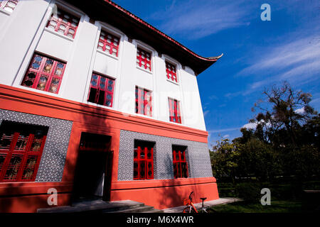 Chengdu, Chengdu, Chine. 7 mars, 2018. Chengdu, Chine 7 mars 2018 : Le plus beau bâtiment à l'Université du Sichuan à Chengdu, dans le sud-ouest de la province chinoise du Sichuan. Crédit : SIPA Asie/ZUMA/Alamy Fil Live News Banque D'Images