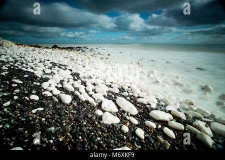 Rocky View au St Margarets Bay, Kent. Banque D'Images