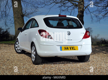 2011 Vauxhall Corsa La petite voiture Banque D'Images