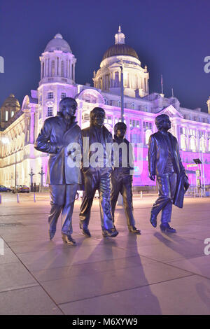 Les Statues des Beatles Banque D'Images