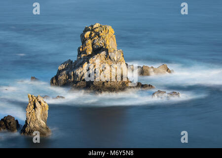 La Pointe du Van, Cap Sizun, Finistère, Bretagne, France Banque D'Images