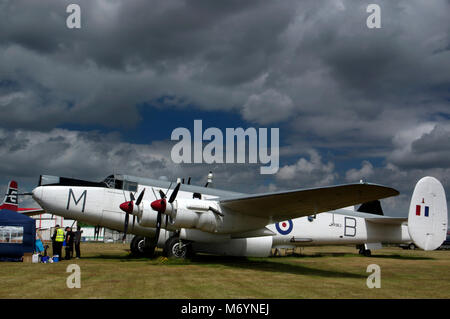 Avro Shackleton, MR.2, WR963, à Coventry, Angleterre, Royaume-Uni. Banque D'Images