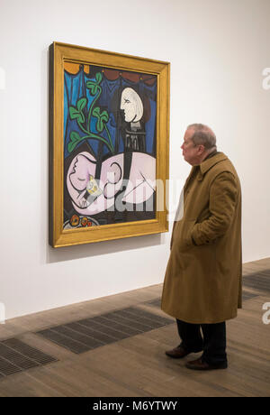 1932 Picasso : l'amour, la gloire ; tragédie ; exposition à la Tate Modern, à Londres : Banque D'Images