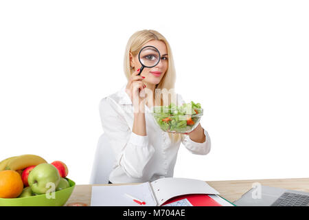 Faire un régime diététique des fruits et légumes Banque D'Images