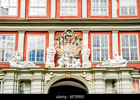 Wolfenbuettel (Allemagne) : Château ; Wolfenbüttel (Niedersachsen) : Haus Banque D'Images