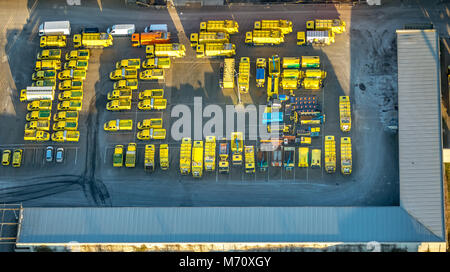 Dortmund - DOLOG et logistique de l'entreprise de construction d'objet mbH, avec des camions à ordures à Sunderweg à Dortmund en NRW. Dortmund, Ruhr, l'Rhine-West Banque D'Images